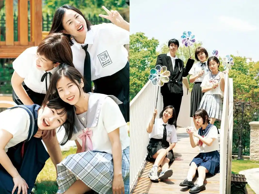 毕业季写真|幼儿园老师的多人合照姿势!