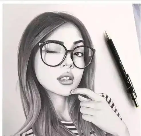 素描人物头像铅笔 头像图片大全 -【爱个性】