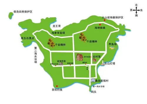 7月21日至22日渔村小岛桑岛休闲两日游