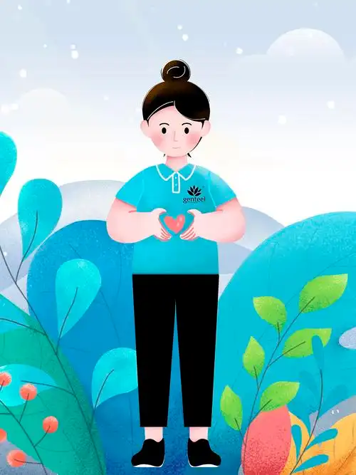 护理师人物形象ip设计