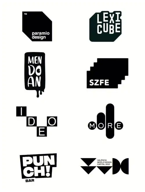 logo设计英文字体的空间感表现