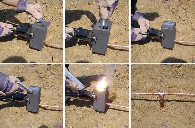 镀铜圆钢接地线怎么焊接