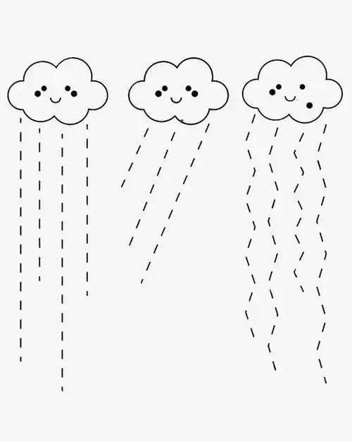 简笔画虚线怎么画