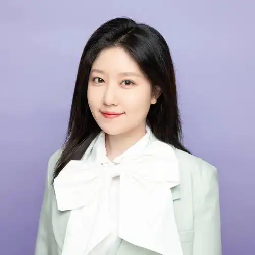 天真蓝春夏彩色证件照