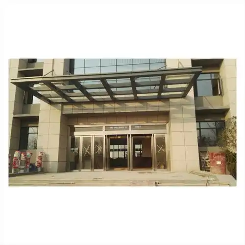 湖北武汉玻璃门头雨棚安装厂家yp-02|价格|厂家|多少钱-全球塑胶网