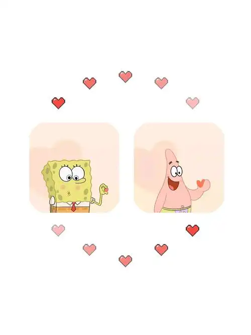 海绵宝宝和派大星网图侵删