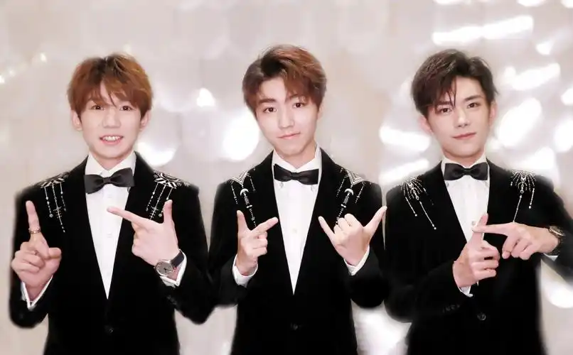 tfboys图片tfboys蜡像图片