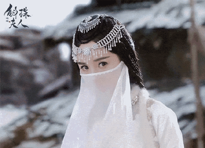 古装剧里女演员的面纱造型