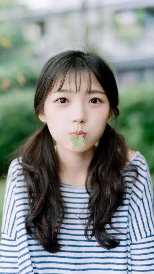 小清新美女,高清图片,手机锁屏桌面-壁纸族