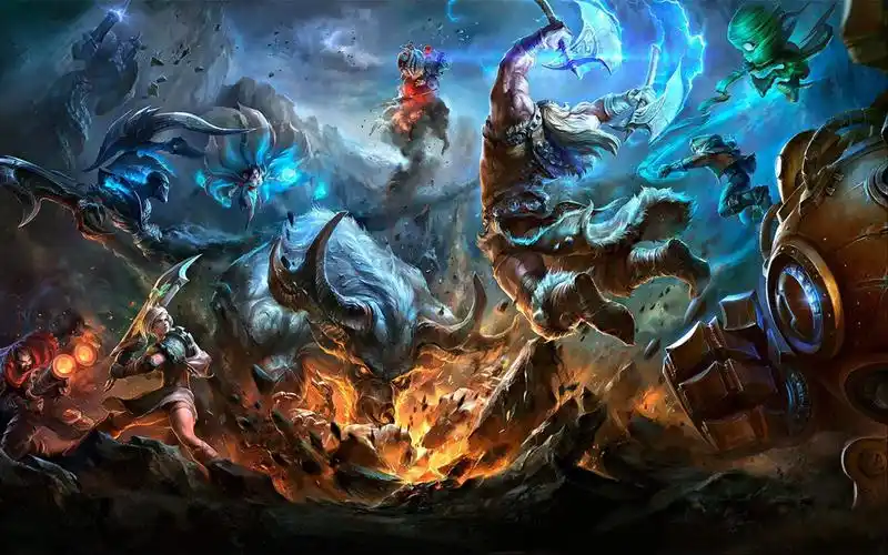 lol英雄联盟～超燃cg混剪【配音向】