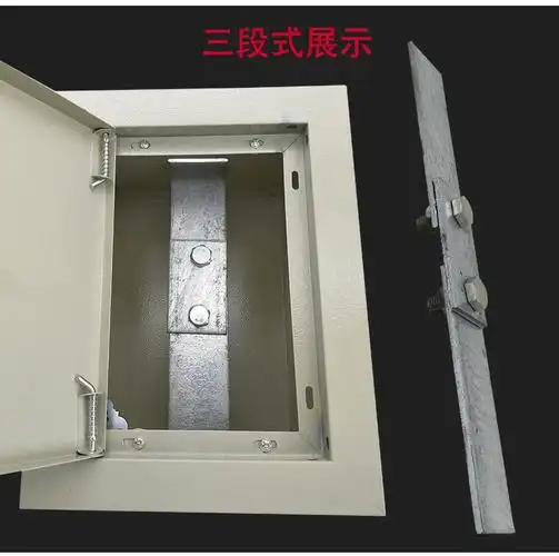 暗装250*180*160mm断接卡箱防雷接地箱接地测试点接地电阻测试箱 空箱