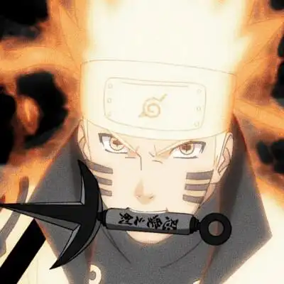 火影忍者头像 自截 漩涡鸣人 六道仙人模式(那路托