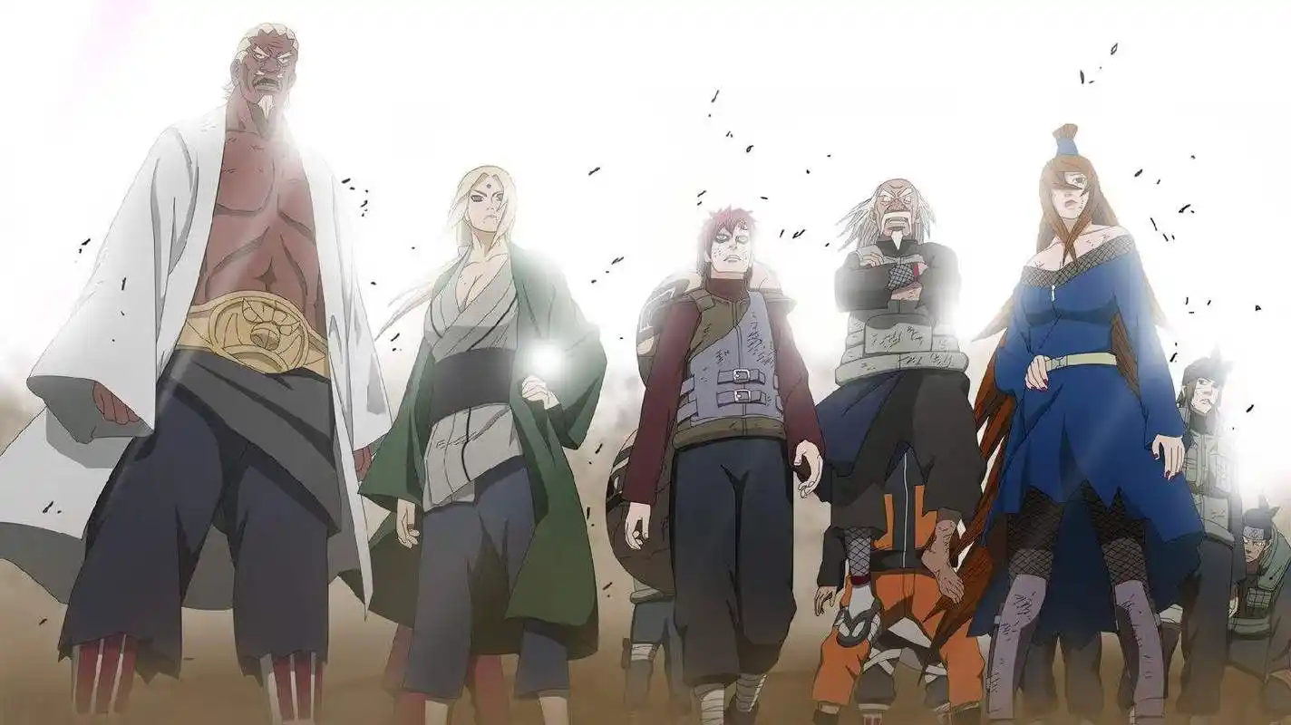 原创火影忍者五影vs八门凯会怎么样