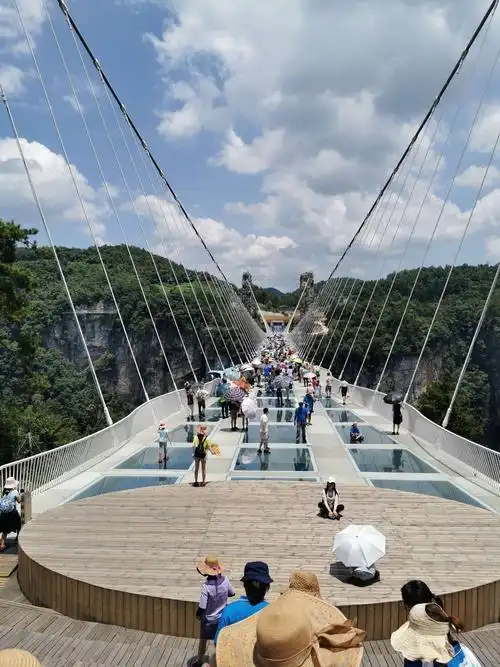 带着孙儿去旅行【张家界天门山,大峡谷玻璃栈道】之一 - 美篇
