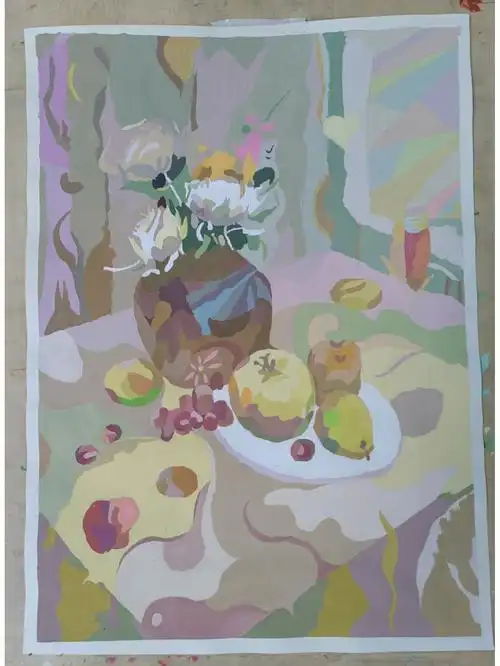 装饰色彩大学生临摹