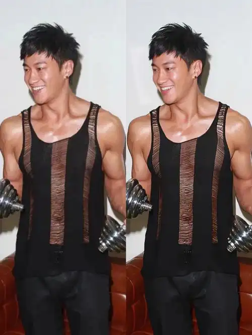 这是何润东?我不允许46岁的他图糊!