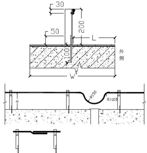 屋面避雷带设计依据gb50057《建筑物防雷设计规范》,第一,二,三类防雷