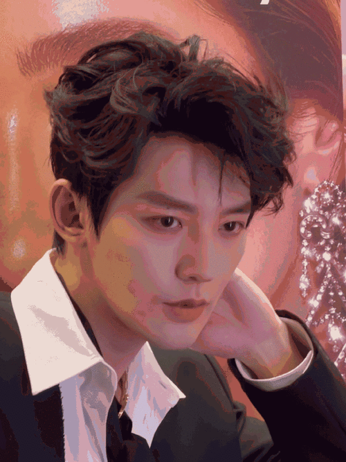 造型师镜头下的邓为##邓为卷发背头幕后花絮vlog