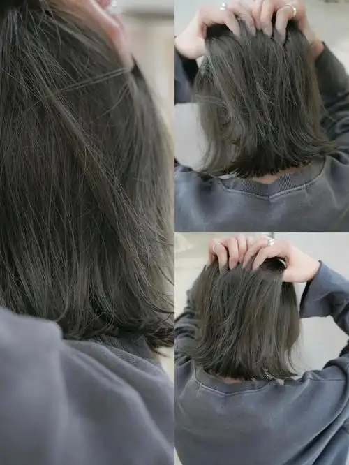 很赞的深色系冷色调发色