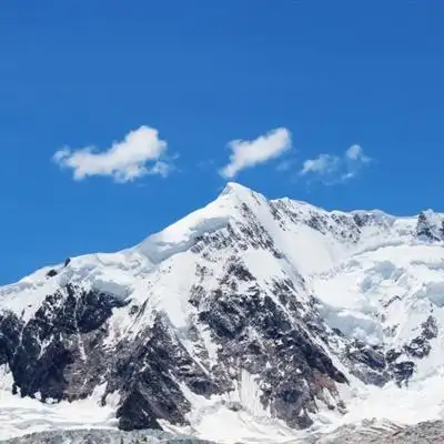 高清自然风光秀丽雪山景色图片_风景头像_美头网