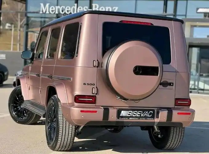 奔驰大g璀璨特别版限量发售,搭载4.0t v8发动机