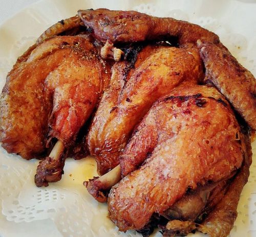 豊澤園丰泽园饭店 香酥鸡王1只 鲁菜即食熟食炸鸡肉酥嫩闪送顺丰