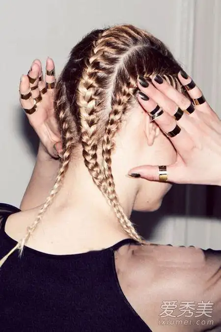 短发也能扎的"拳击手辫" 你学会了吗?