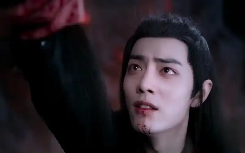 肖战魏无羡哭戏混剪,流泪的羡羡让人看了好心疼 3