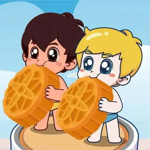 天呐好可爱的海尔兄弟头像