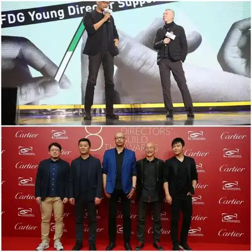 查了导演的资料才知道,原来管虎身高191cm,绝对是中国电影导演