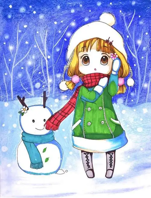 为美丽的人物添加相应的背景吧