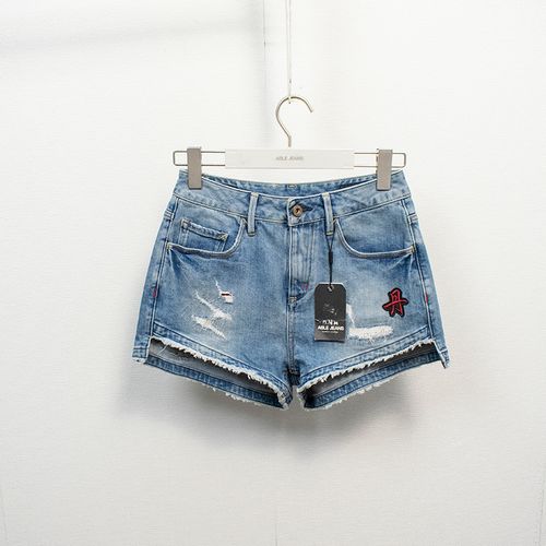 新款高腰able jeans女牛仔裤热裤夏季短裤大长腿潮流女装超短女裤