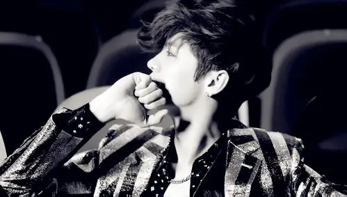 酷帅鹿晗高清壁纸_酷帅模样的鹿晗