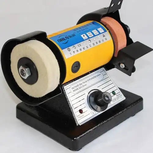 多功能微型台式砂轮机台磨机玉石雕刻机 抛光机 磨刀机