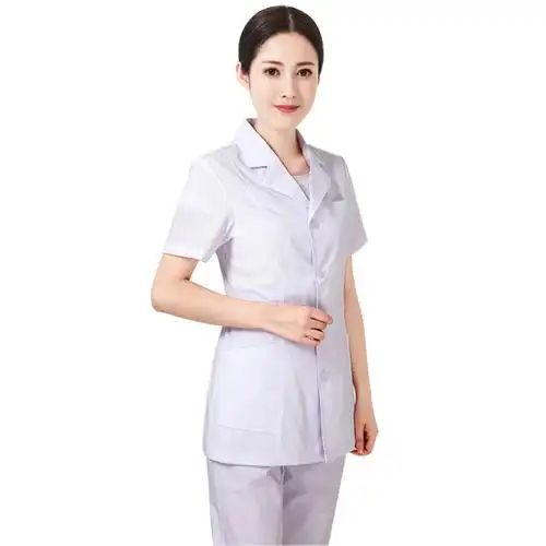 护士制服分体套装冬装长袖女医生医院服装西服领口腔牙科工作服