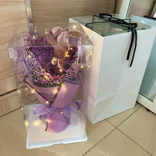 少女心天然满天星干花花束生日礼物女生送520儿童毕业网红情人节 大号