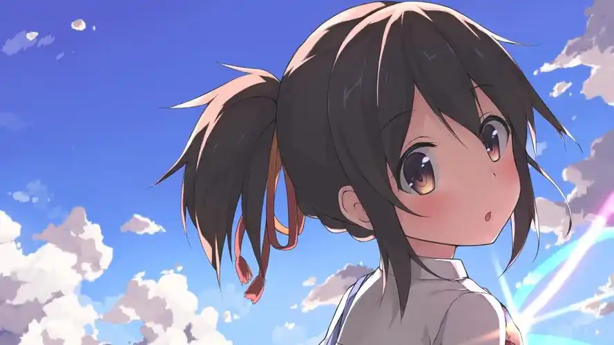 天空云可爱动漫女生4k壁纸_4k动漫图片高清壁纸_墨鱼部落格