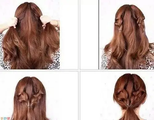 手抄吧 时尚美容 美发护发 >> 正文  盘发是一种不损伤发质变美方法