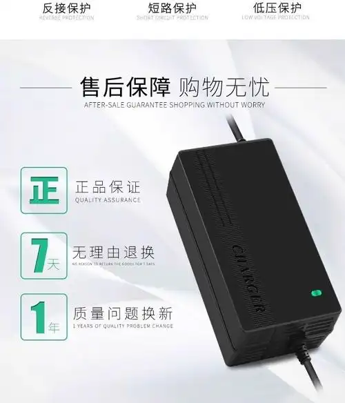 锂电池电动车智能充电器48v54.