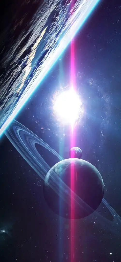 创意宇宙银河高清手机壁纸