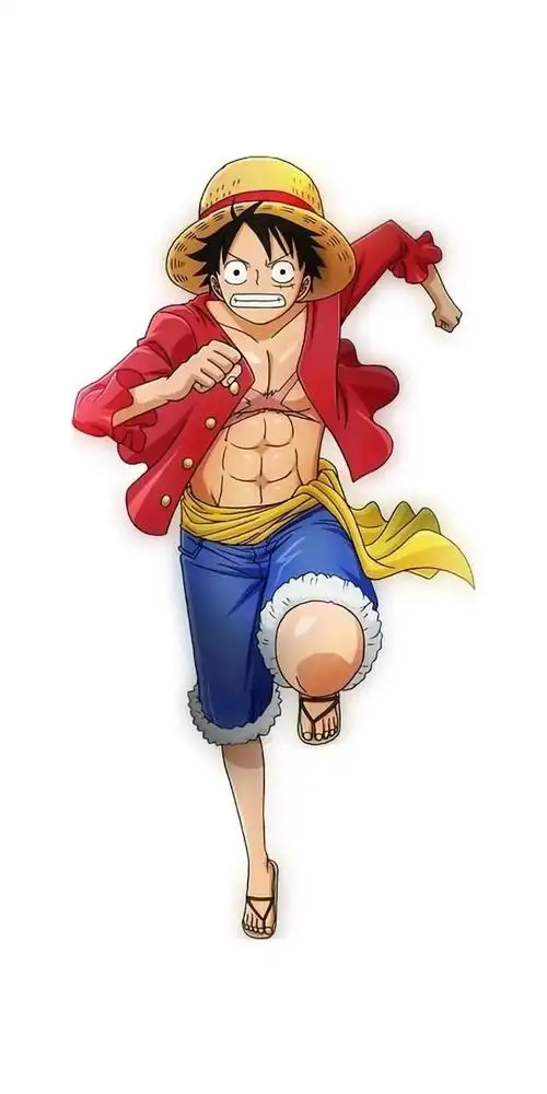 动漫海贼王高清壁纸,路飞变身运动达人,索大换上西服套装