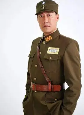 正品立领美式军官民国国军皇演出服