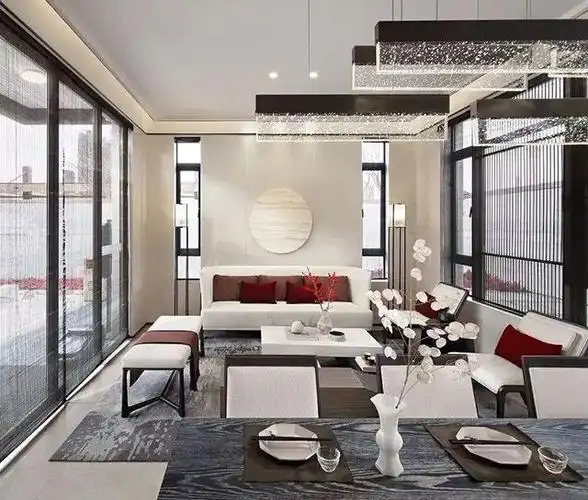 新中式的设计又多了几分时尚,精致的味道,更能迎合现在的年轻人的口味