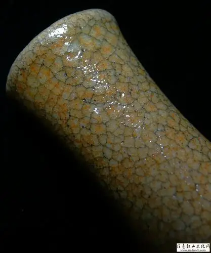 哥窑的金丝 铁线 碳化老化气泡【本人藏品】