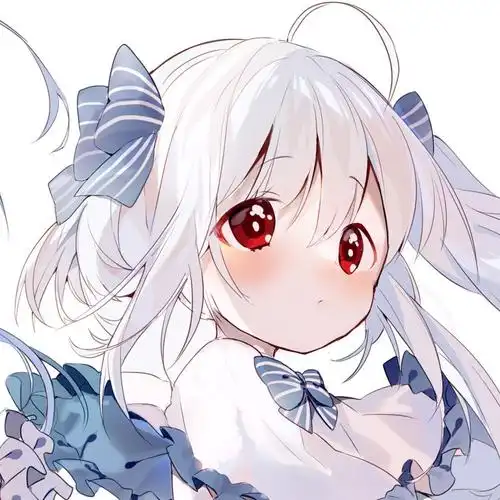 动漫头像:白毛系列动漫女头 - 知乎