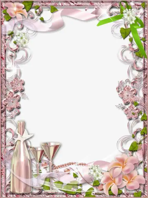 搜图123提供独家原创结婚照花卉相框下载,此素材图片已被下载12次,被