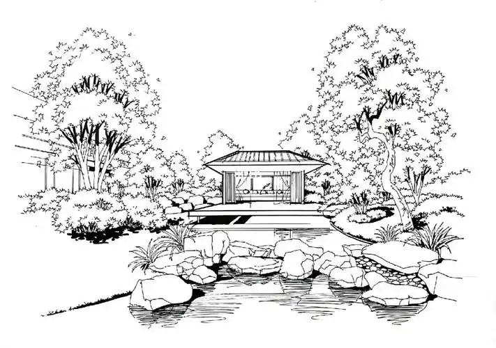 景观设计  #景观手绘效果图  #景观考研  #景观手绘