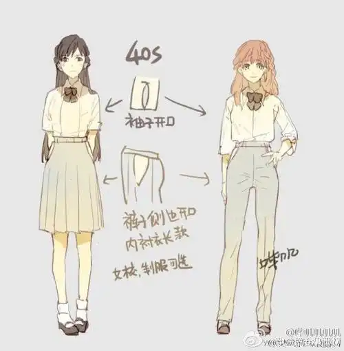 一组中国校服的设计,这才是能让我心甘情愿掏钱的校服!