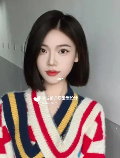 质感高级"免打理显脸小短发"91适合方脸圆脸