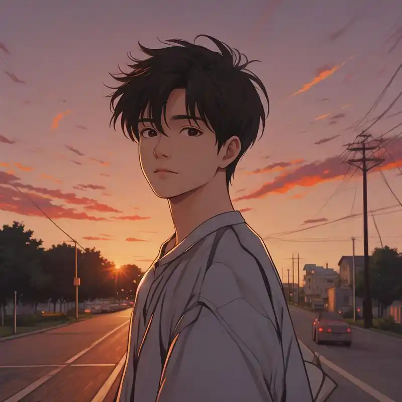 简约男生风景头像78 探索简约与自然的融合,为你带来一系列男生风景